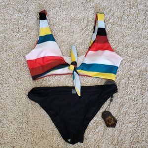 👌New with tag two-piece bikini